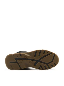 Discount Cropp Oliwkowe wysokie sneakersy na zimę zielony
