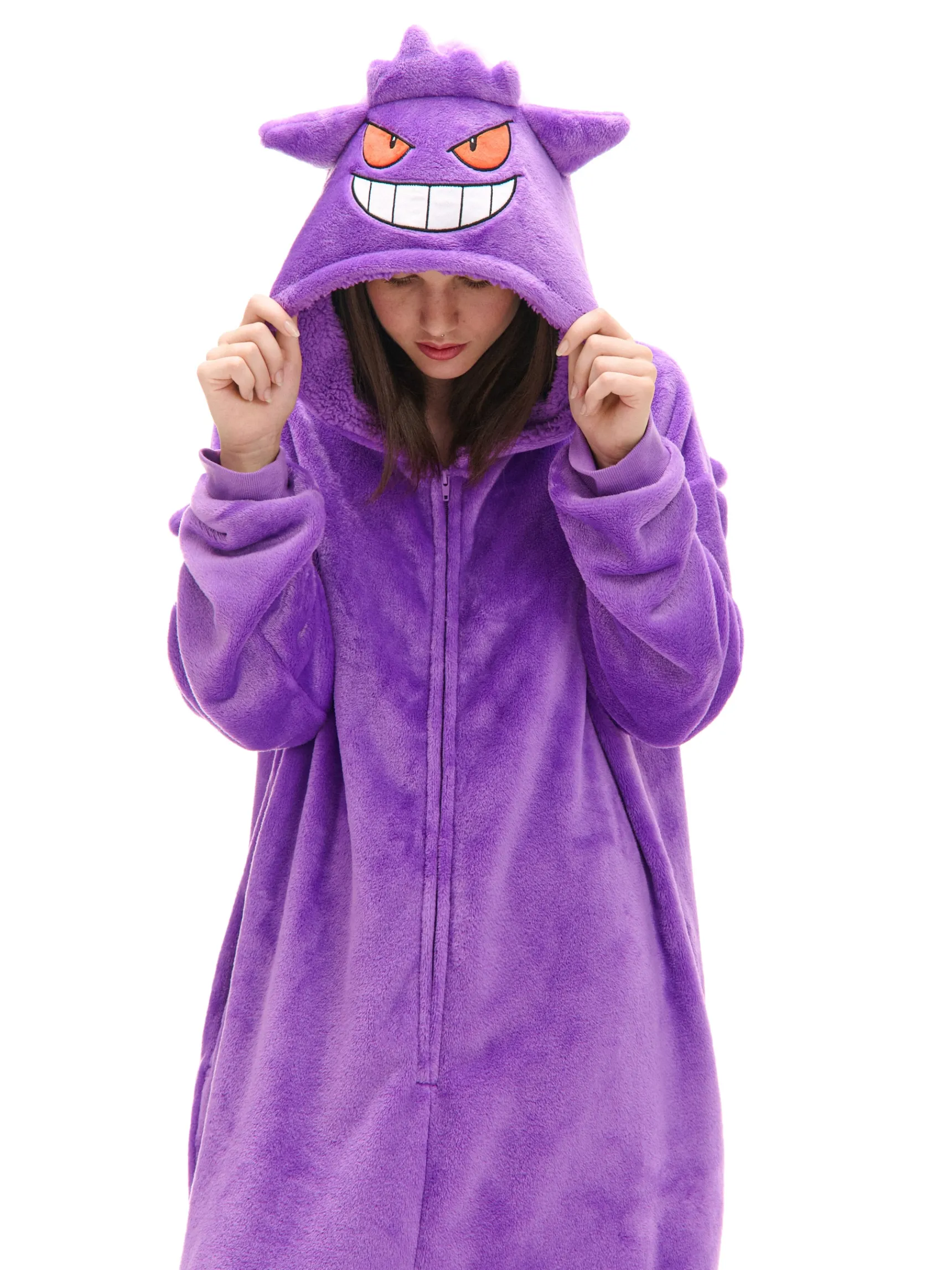 Best Cropp Onesie Gengar z serii Pokémon fioletowy