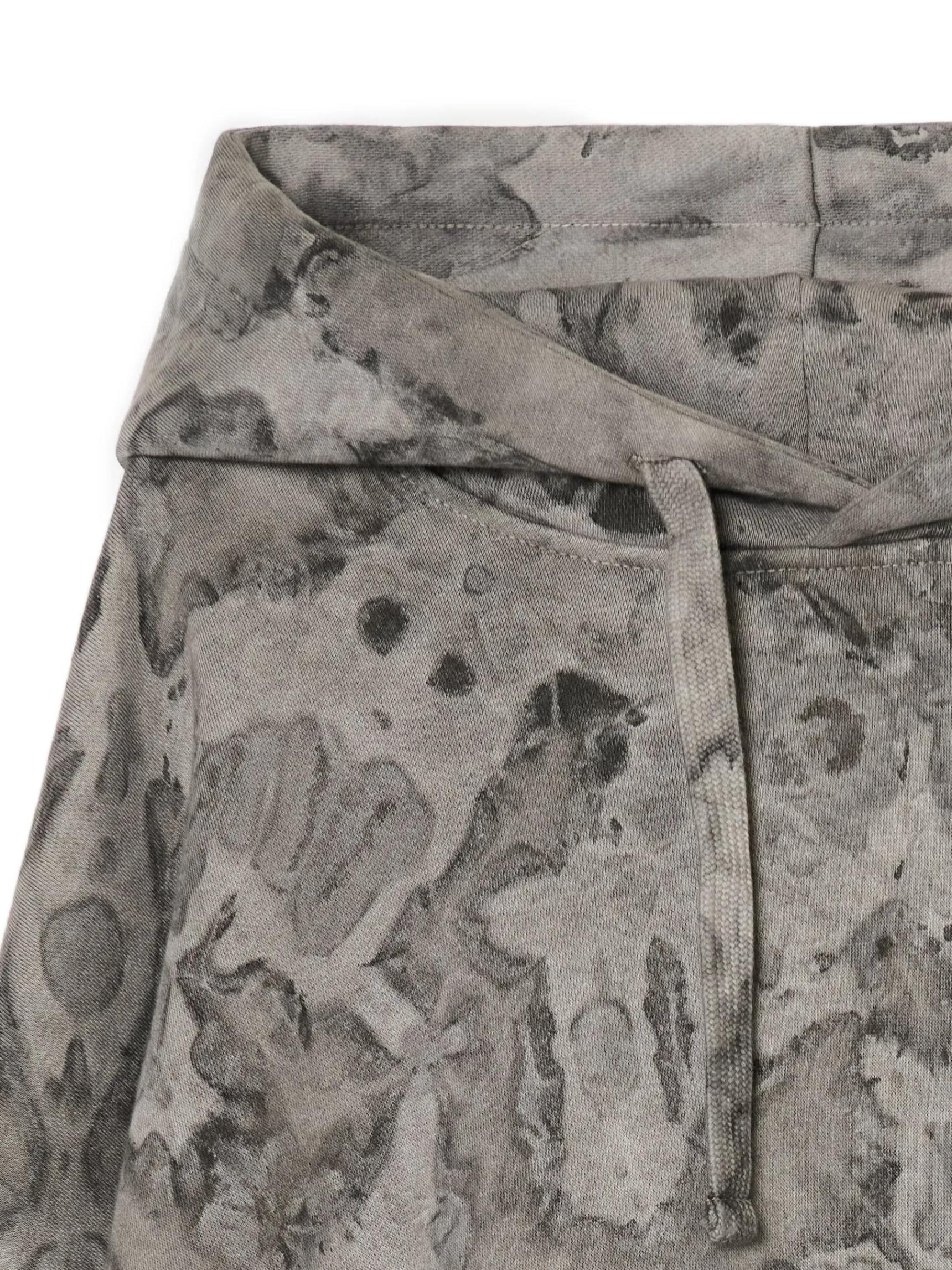 Fashion Cropp Oversizowa bluza z kapturem i nadrukiem szary