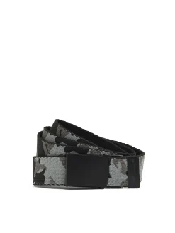 Fashion Cropp Pasek do spodni z militarnym nadrukiem szary