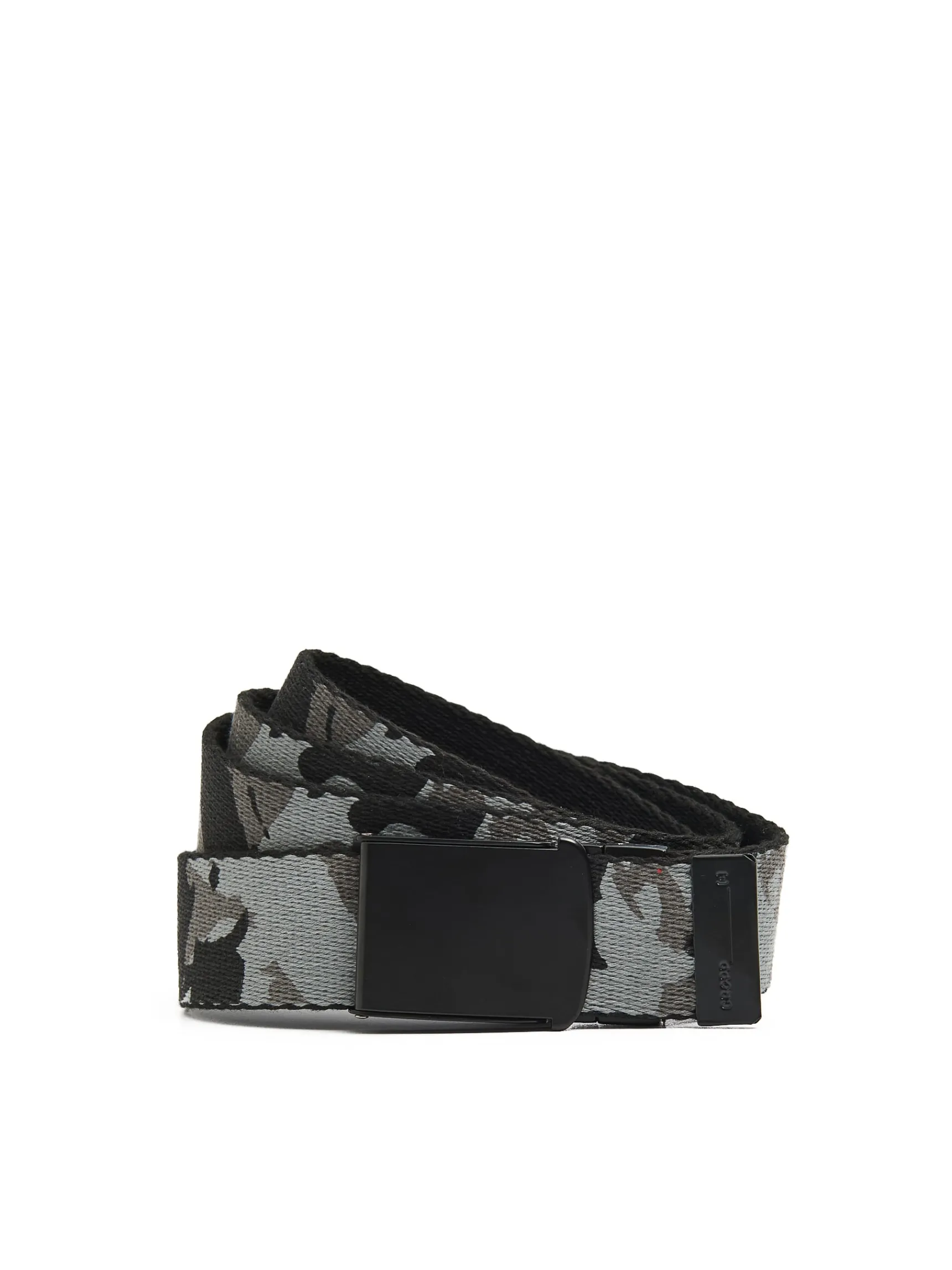 Fashion Cropp Pasek do spodni z militarnym nadrukiem szary