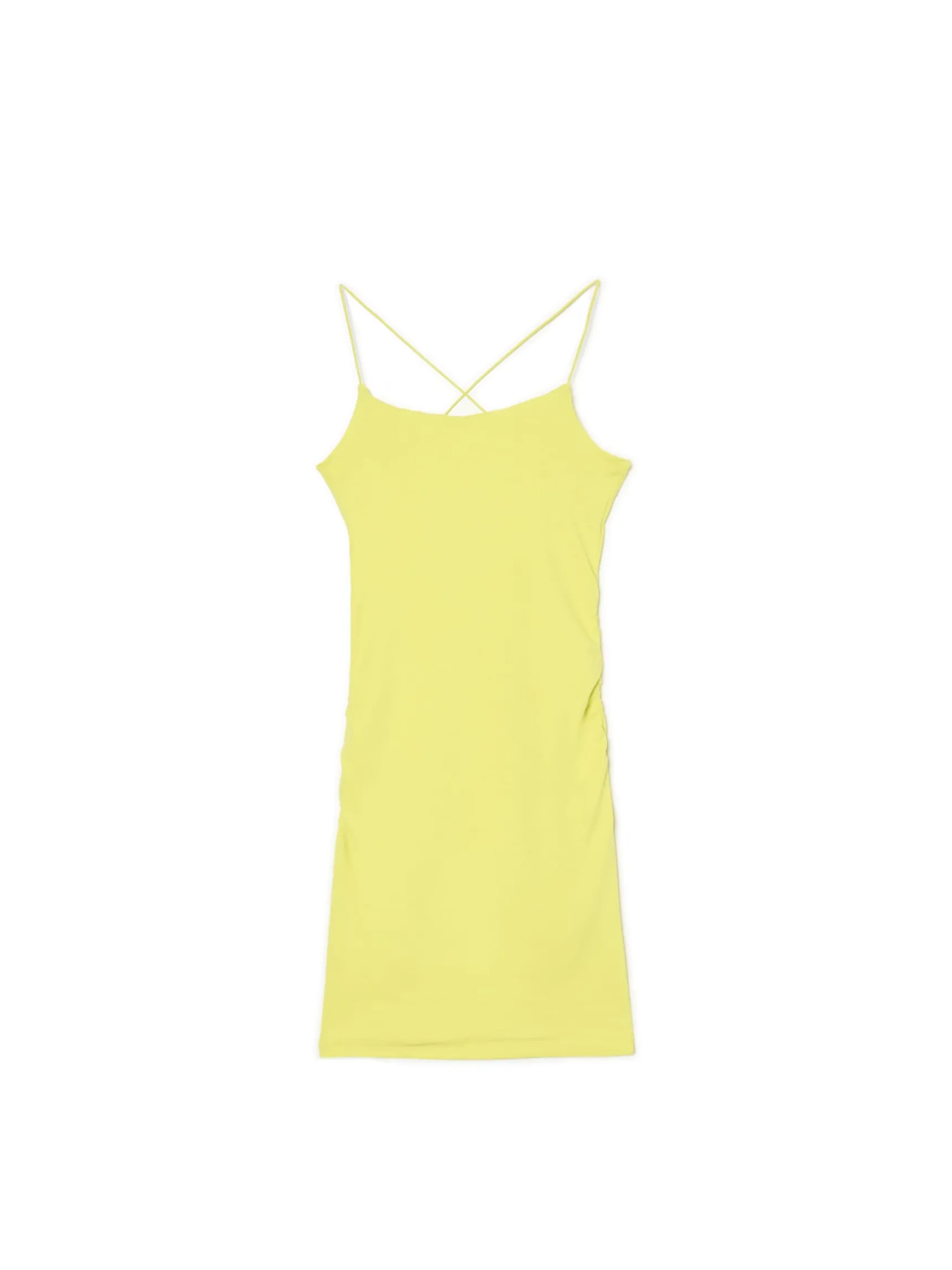 Discount Cropp Pastelowa sukienka mini zielony