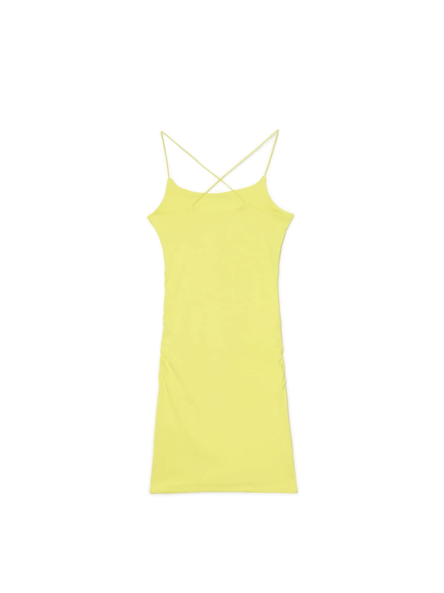 Discount Cropp Pastelowa sukienka mini zielony