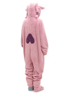 Best Cropp Piżama typu onesie Lilo & Stitch różowy