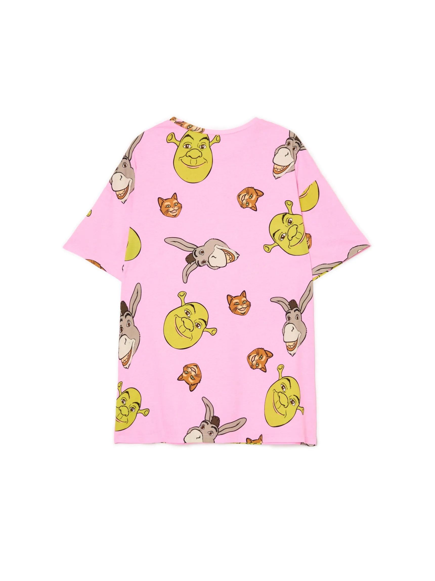 Clearance Cropp Piżama z bohaterami filmu Shrek różowy