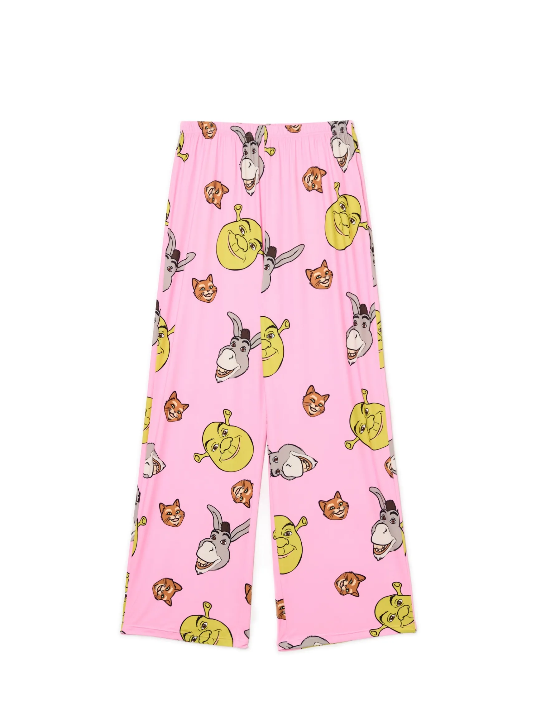Clearance Cropp Piżama z bohaterami filmu Shrek różowy