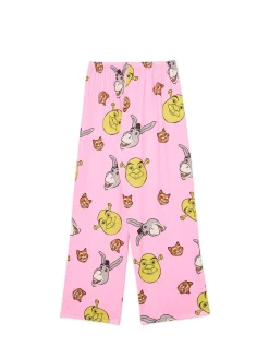 Clearance Cropp Piżama z bohaterami filmu Shrek różowy