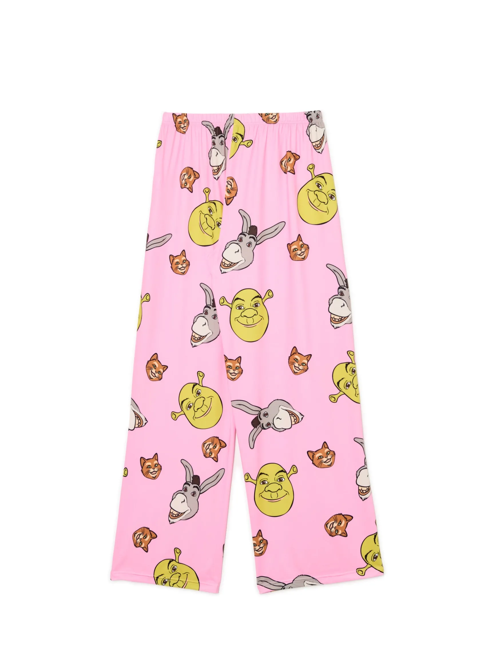 Clearance Cropp Piżama z bohaterami filmu Shrek różowy