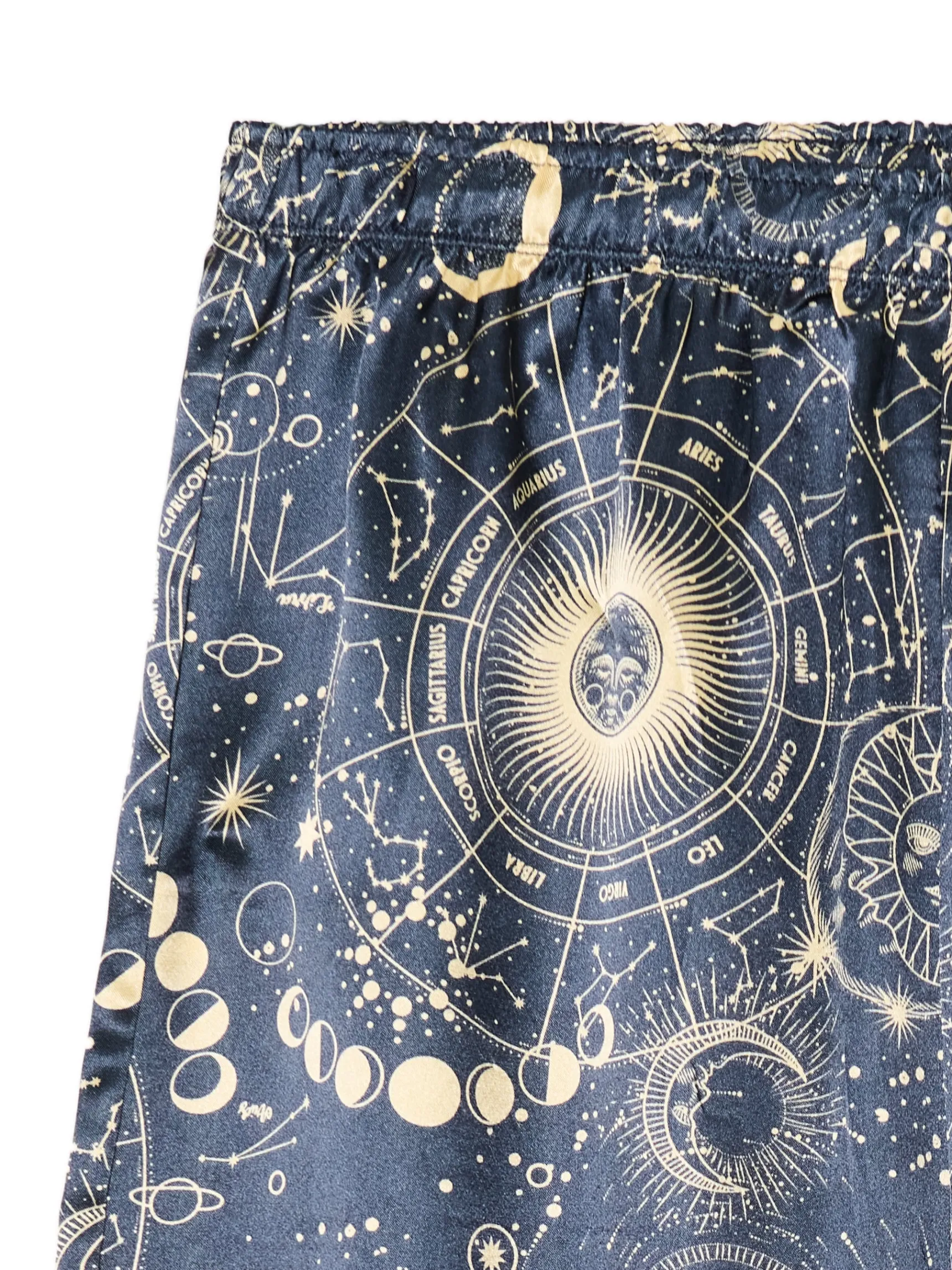 Clearance Cropp Piżama z motywem astralnym granatowy