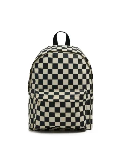 Fashion Cropp Plecak w kratę beżowy