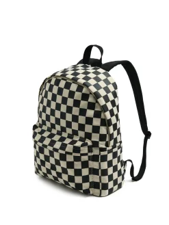 Fashion Cropp Plecak w kratę beżowy