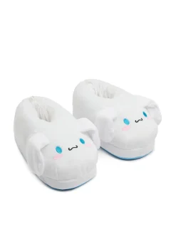 Best Cropp Pluszowe kapcie Cinnamoroll biały