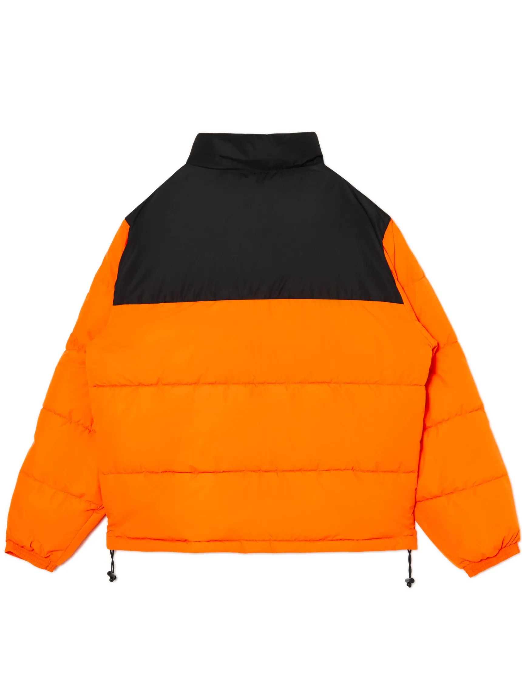 Discount Cropp Pomarańczowa kurtka puffer pomarańczowy