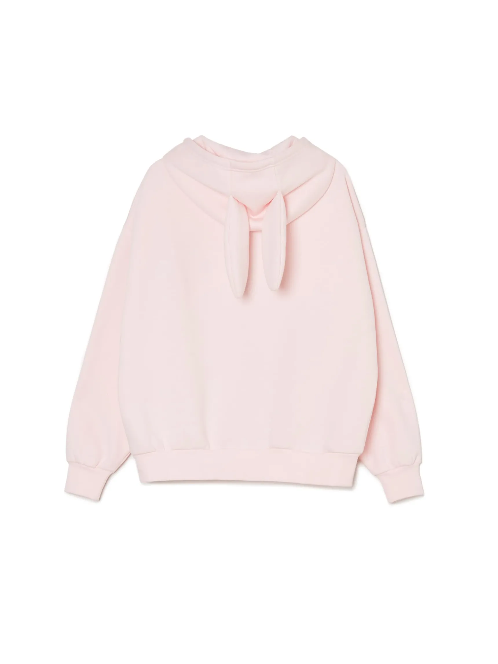 Sale Cropp Różowa bluza z uszami My Melody różowy