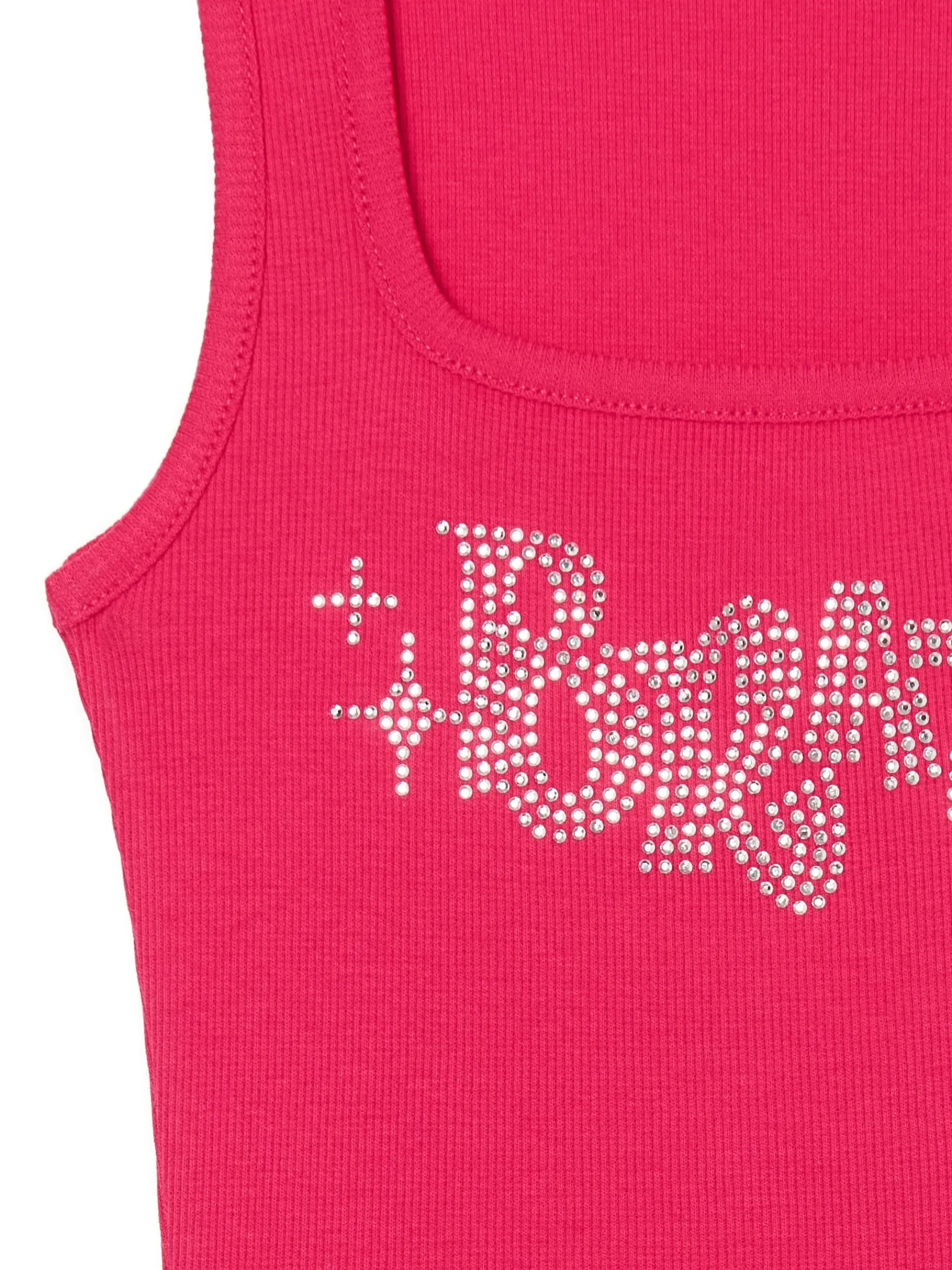 Online Cropp top na ramiączkach Bratz różowy
