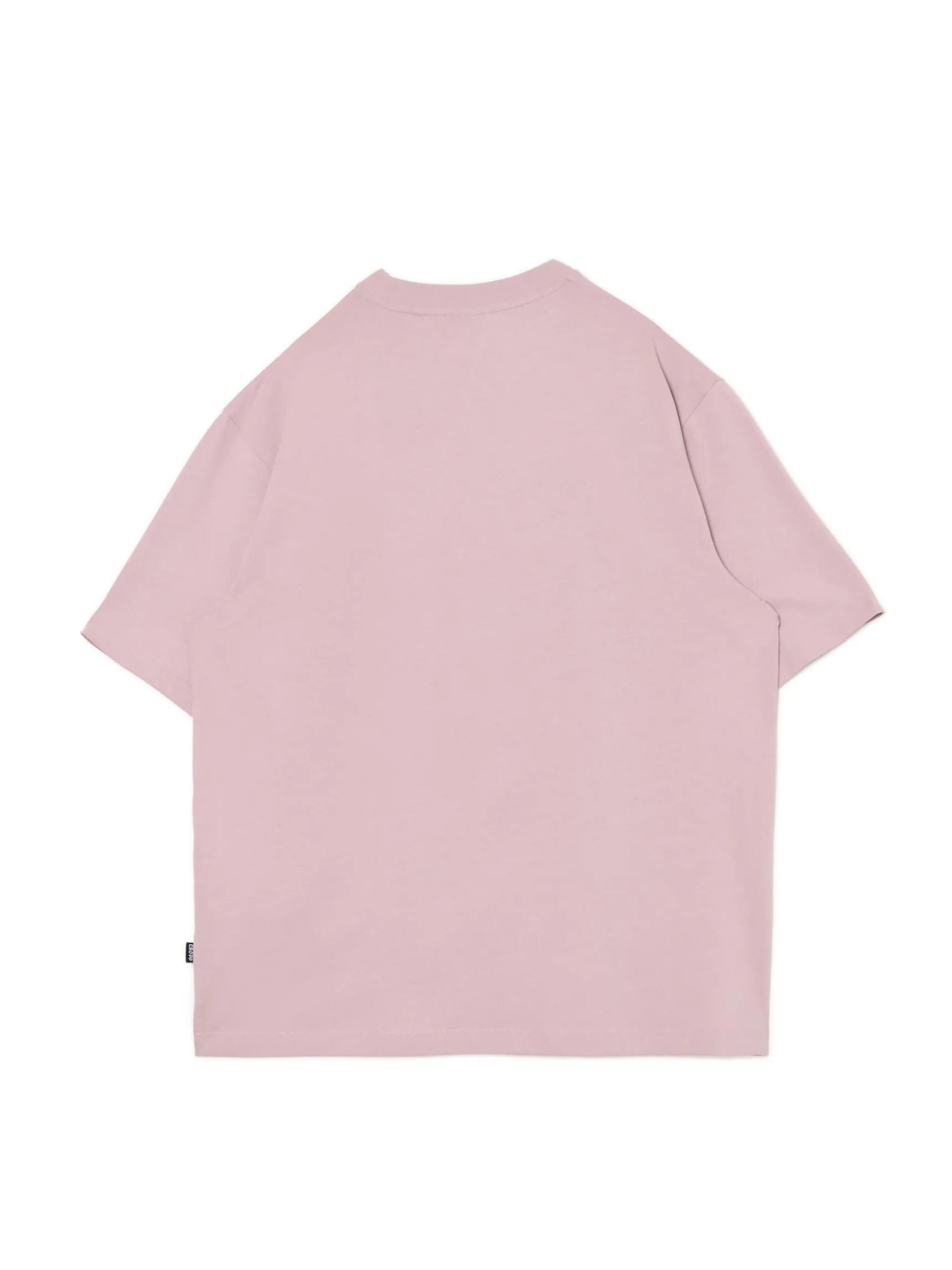 Discount Cropp Różowy T-shirt z nadrukiem fioletowy