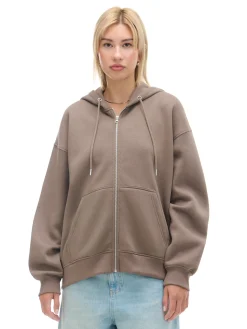 Hot Cropp Rozpinana bluza oversize szary