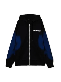 New Cropp Rozpinana bluza z nadrukami czarny