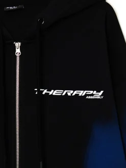 New Cropp Rozpinana bluza z nadrukami czarny
