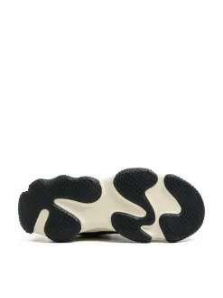 Online Cropp Sneakersy z elementami skórzanymi szary