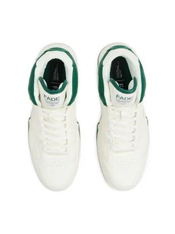 Discount Cropp Sneakersy z naszywkami ze sztucznej skóry biały