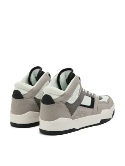 Sale Cropp Sneakersy z wysoką cholewką szary