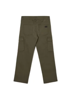 New Cropp Spodnie cargo zielony