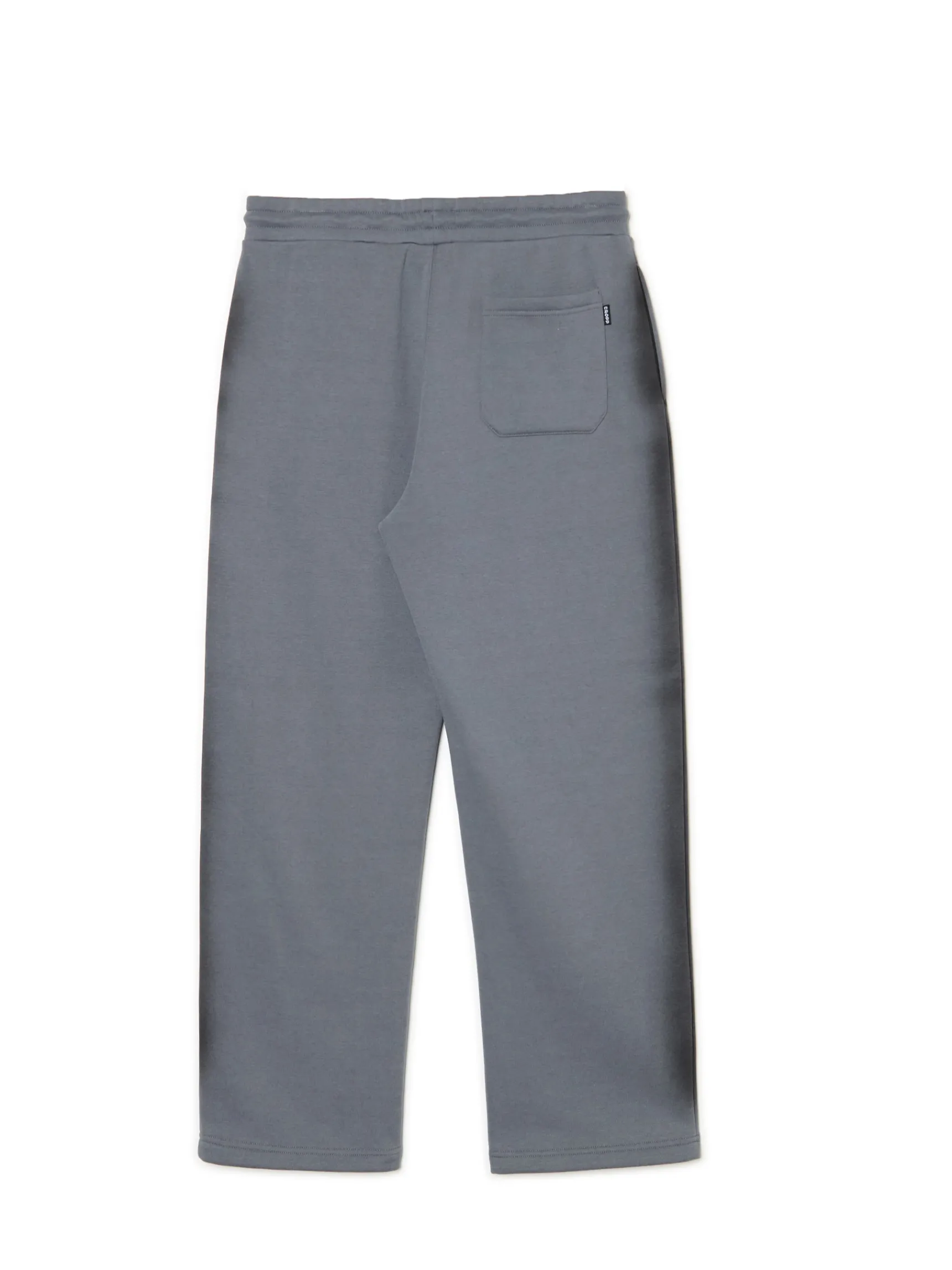 Sale Cropp Spodnie loose z lampasami szary