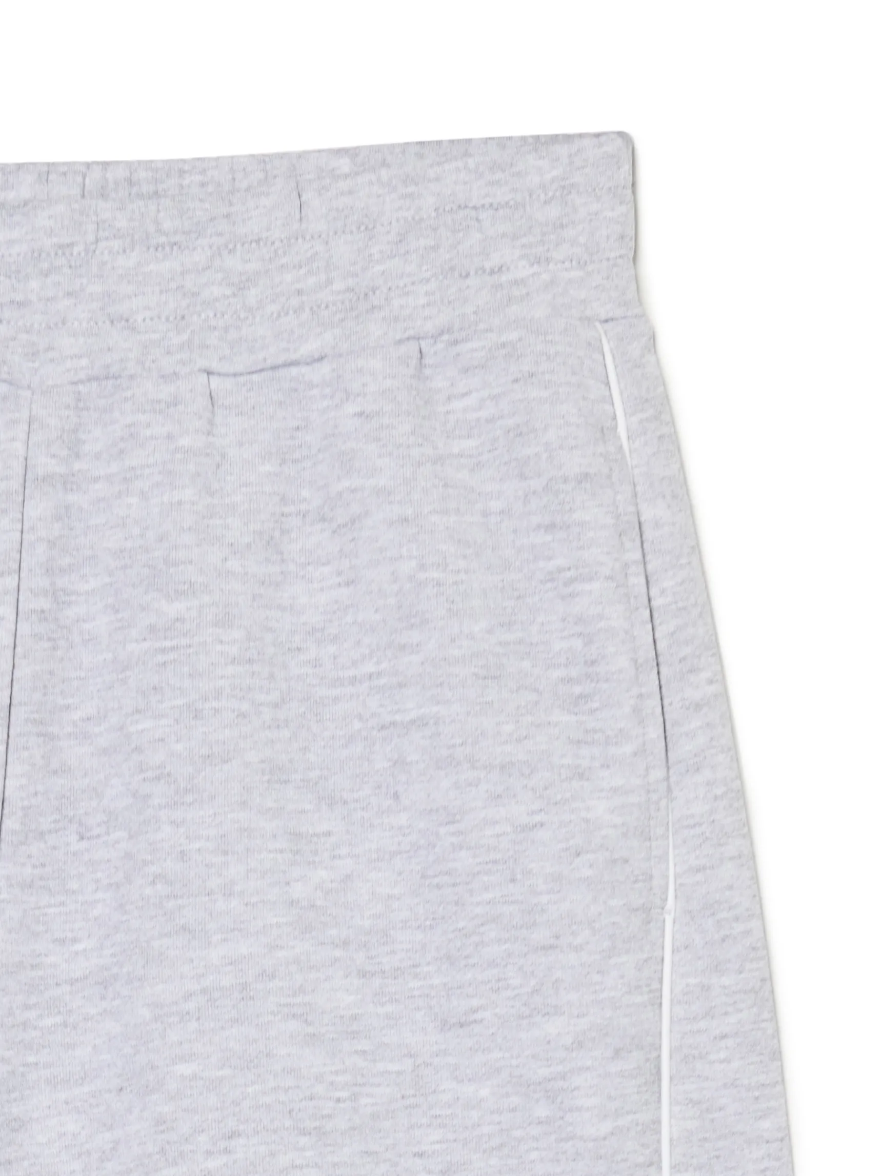 Best Cropp Spodnie wide leg z wysokim stanem jasnyszary