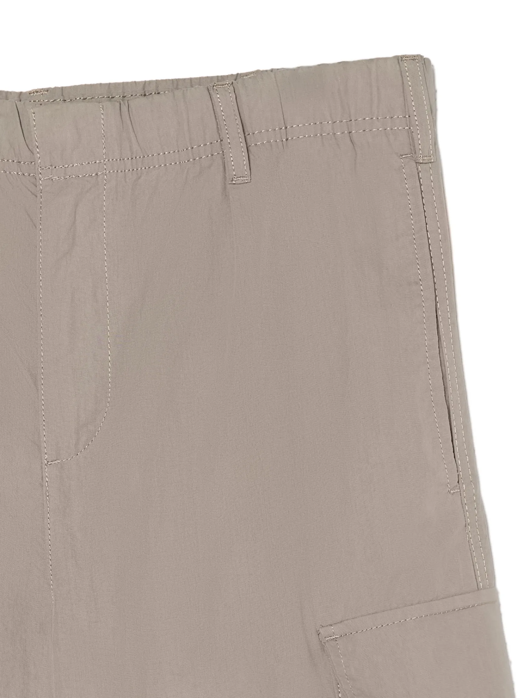 Sale Cropp Spodnie ze ściagaczami przy nogawkach beżowy