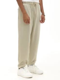 Fashion Cropp Sportowe spodnie joggery basic beżowy