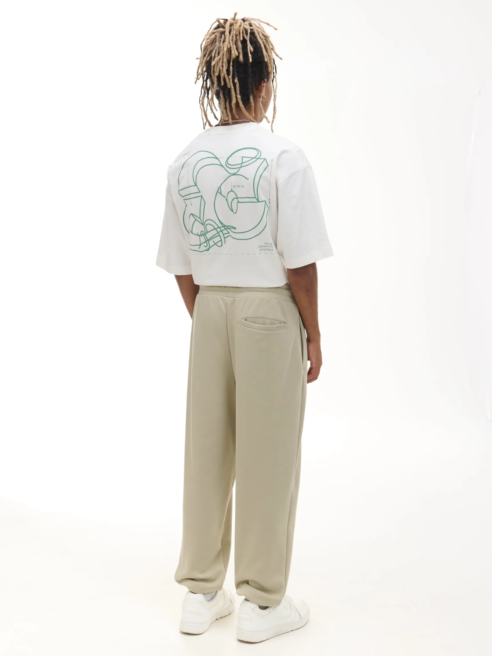 Fashion Cropp Sportowe spodnie joggery basic beżowy