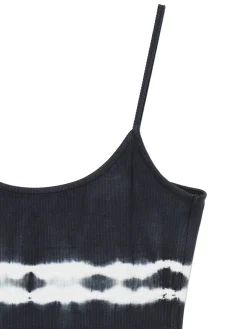 Sale Cropp Sukienka maxi z kontrastowym nadrukiem czarny