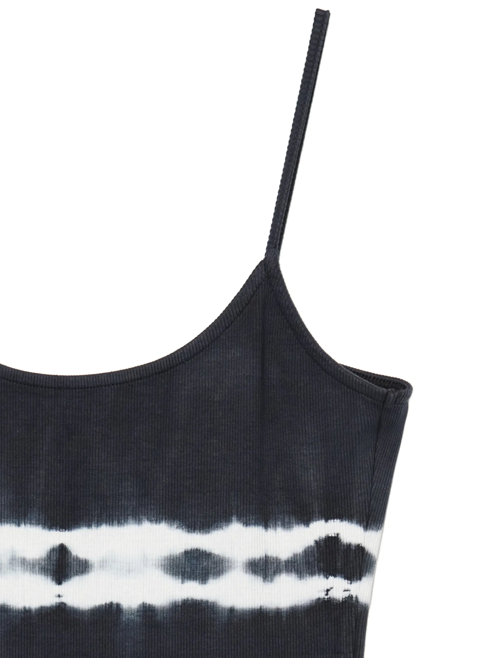 Sale Cropp Sukienka maxi z kontrastowym nadrukiem czarny