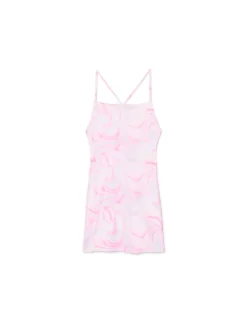 Discount Cropp Sukienka mini z wiązaniem na plecach wielobarwny