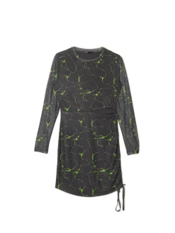 Sale Cropp Sukienka mini z wycięciami czarny