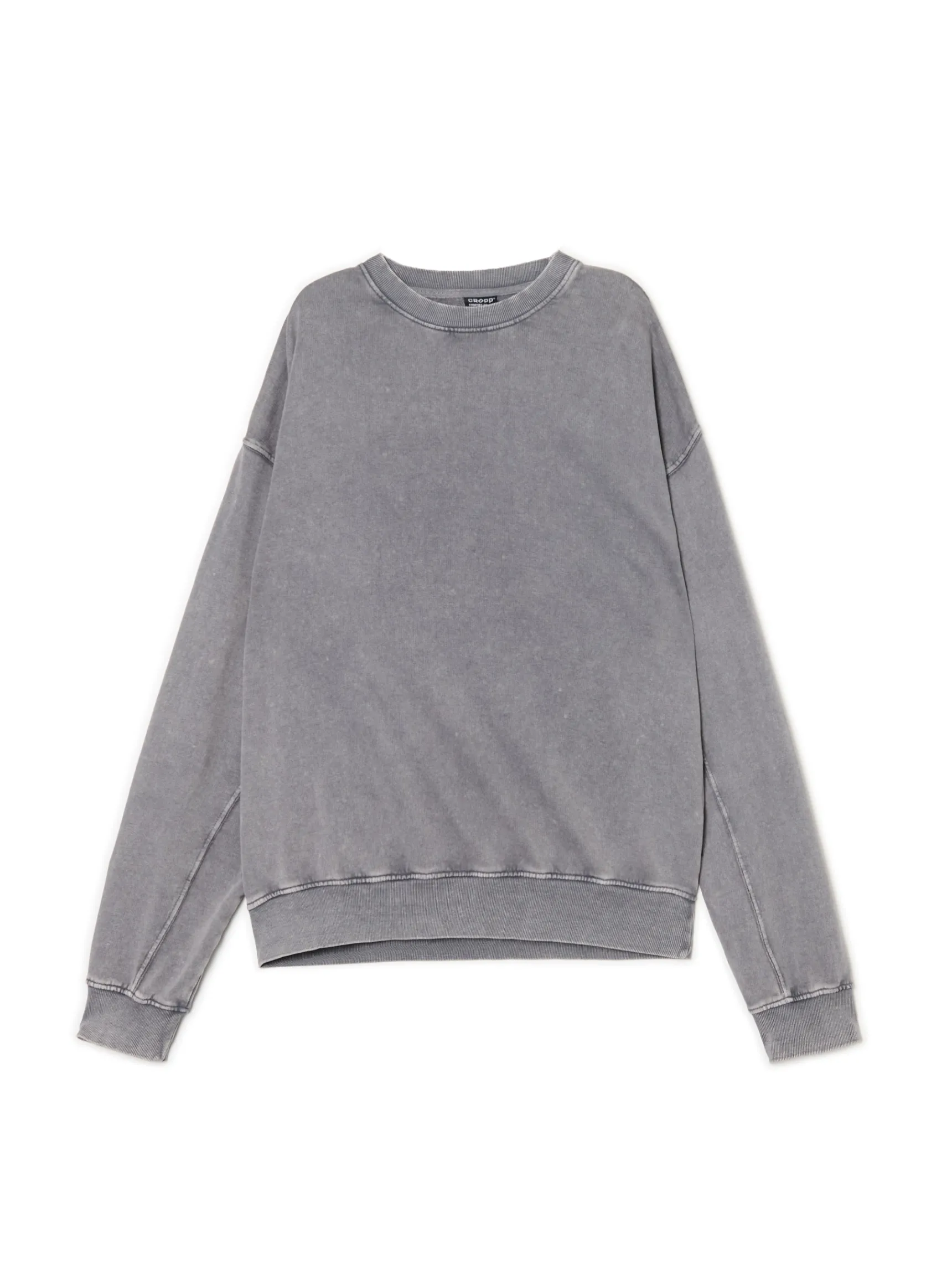 Fashion Cropp Szara bluza comfort jasnyszary