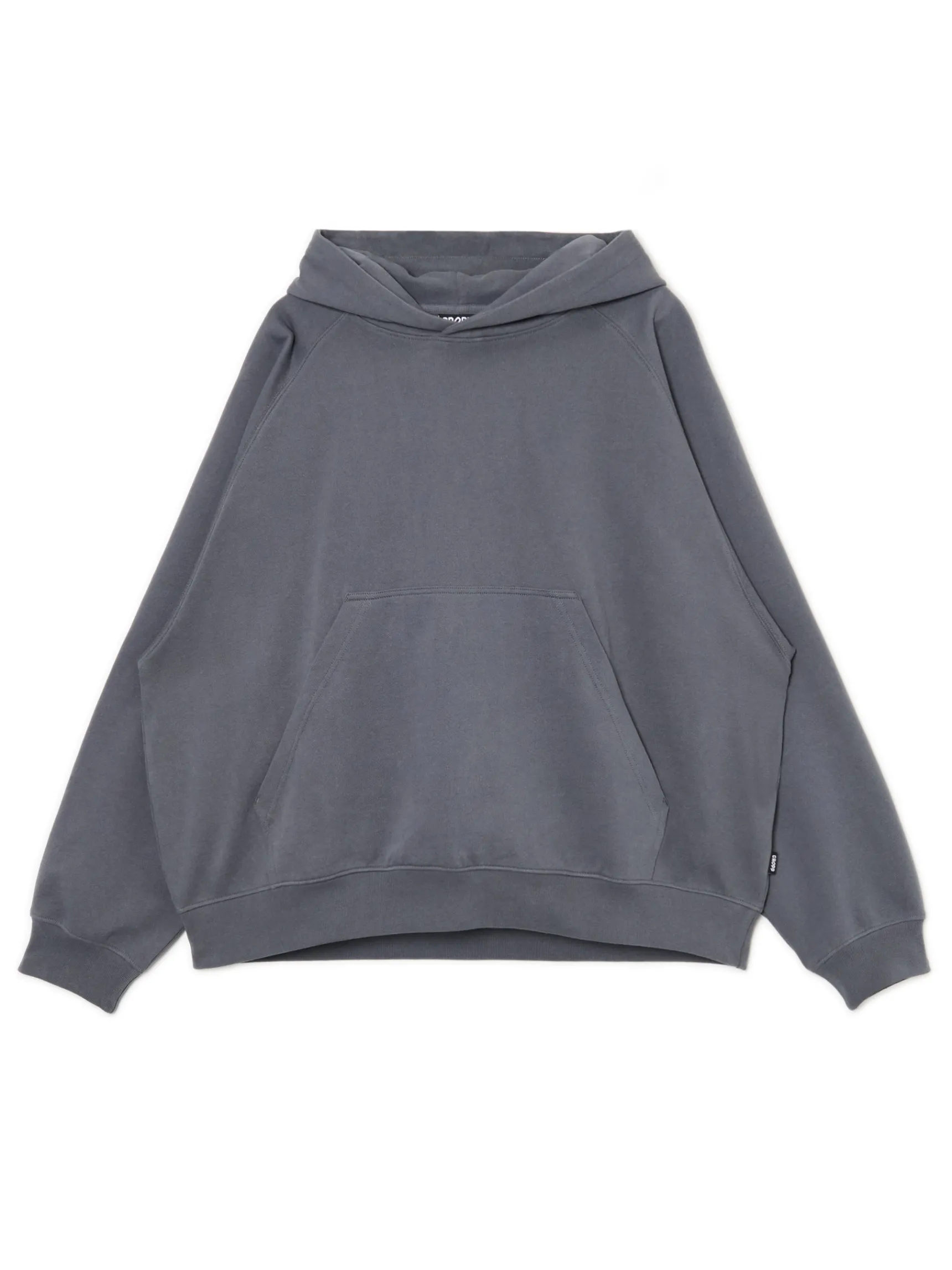 Outlet Cropp Szara bluza oversize z kapturem szary