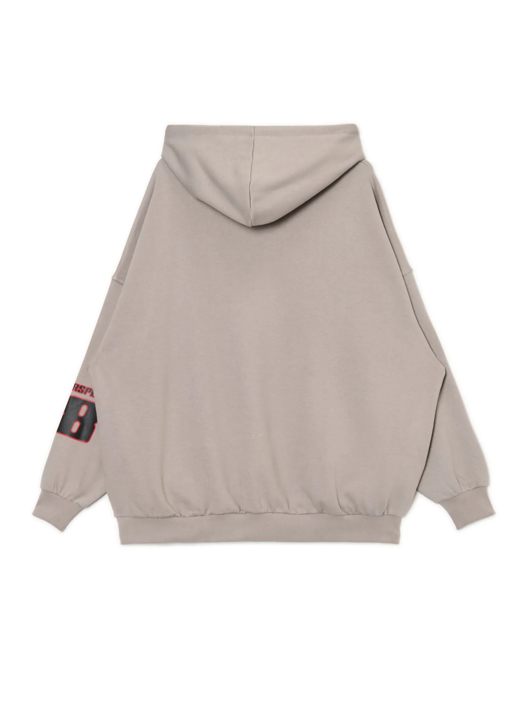 New Cropp Szara bluza z motywem racingowym UNISEX jasnyszary