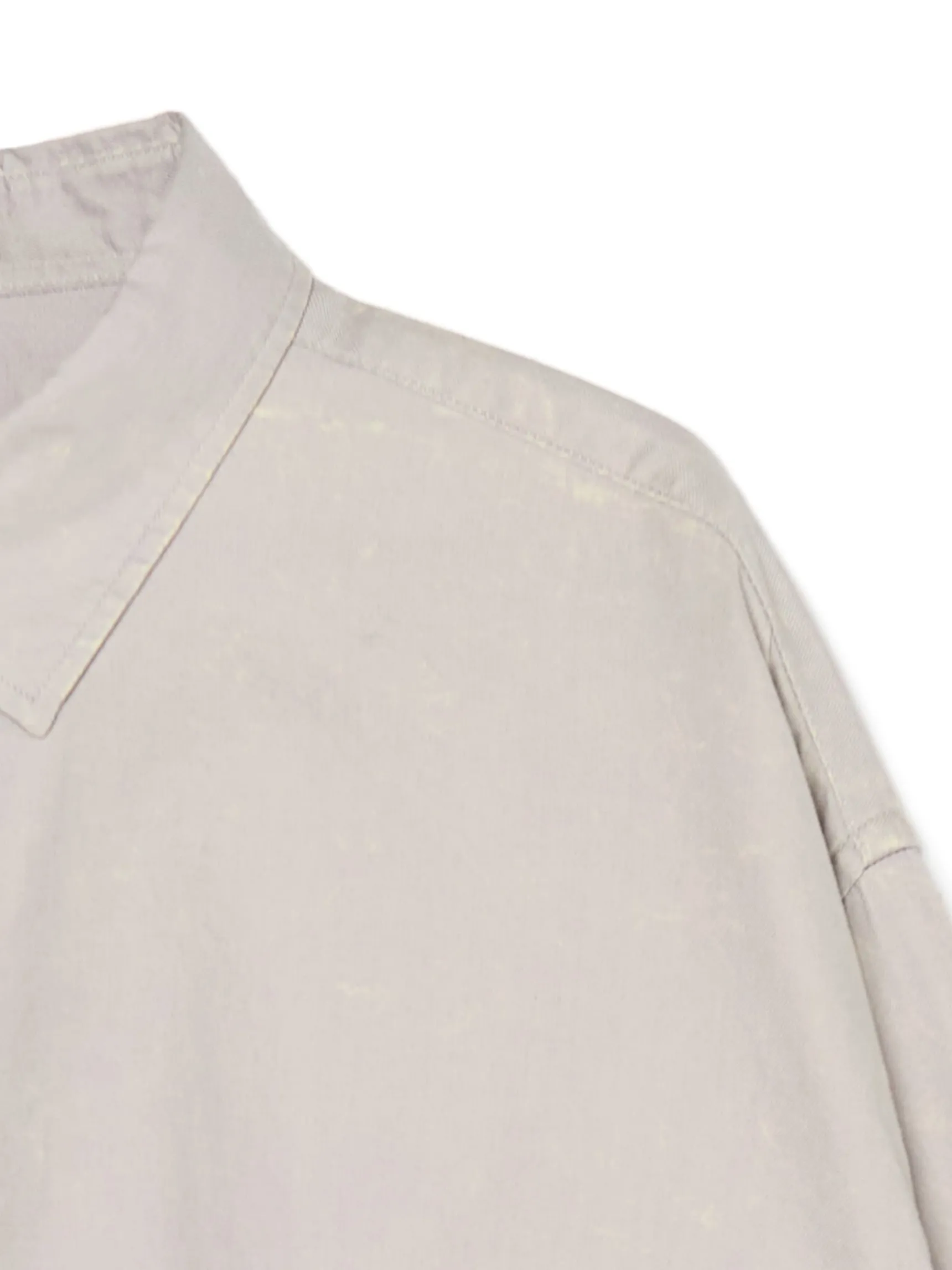 Online Cropp Szara koszula oversize jasnyszary