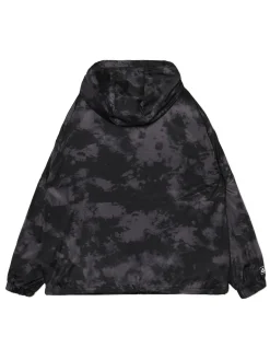 Hot Cropp Szara kurtka basic z kapturem szary