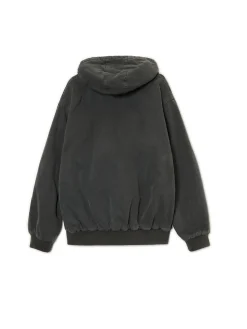 Hot Cropp Szara kurtka bomber z kapturem szary