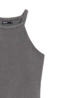 Best Cropp Szara plisowana sukienka szary