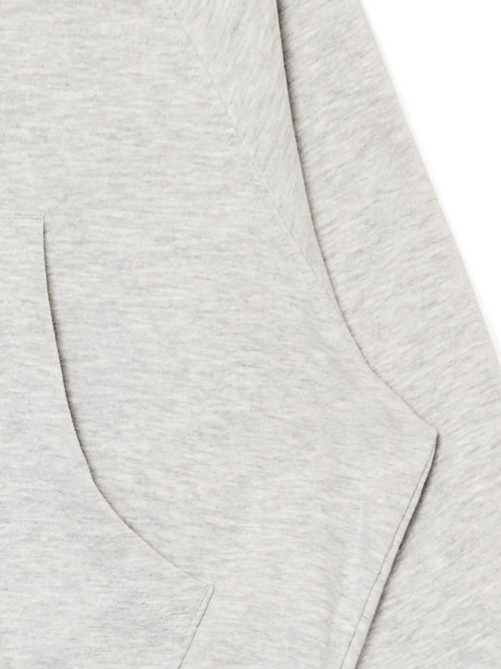 Clearance Cropp Szara rozpinana bluza z kapturem jasnyszary