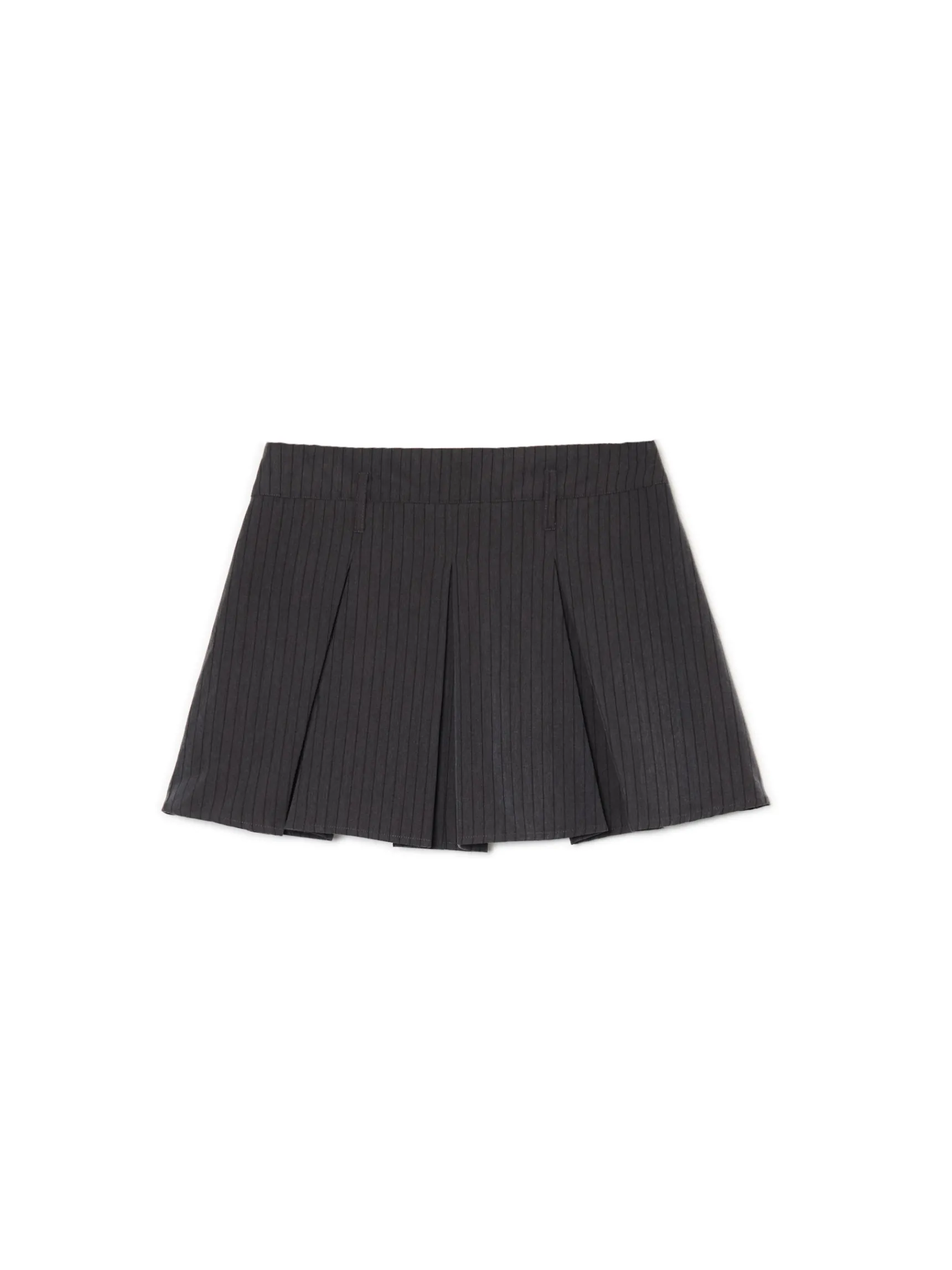 Outlet Cropp Szara spódnica mini szary