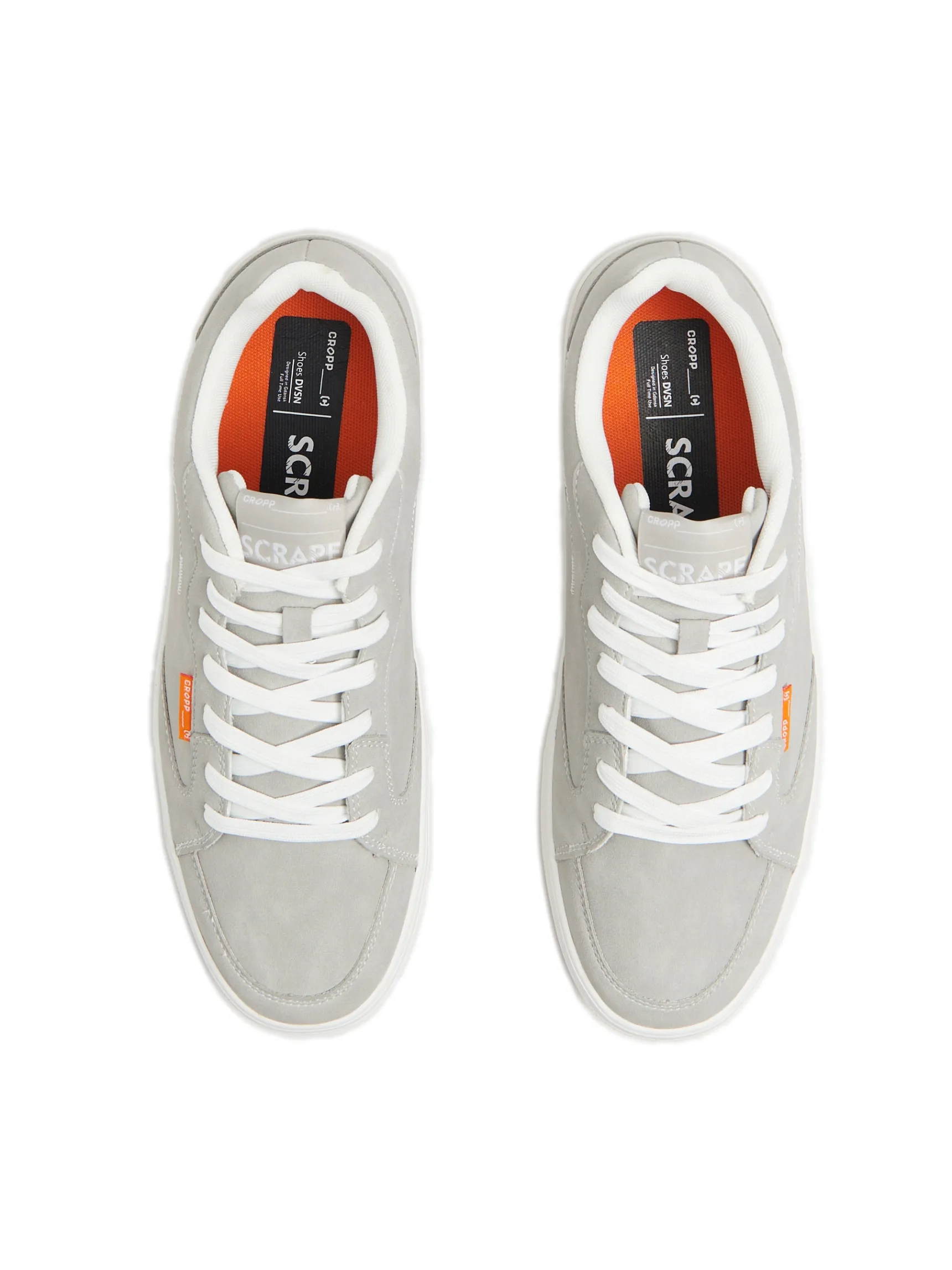 Discount Cropp Szare buty sneakersy z grubą podeszwą jasnyszary