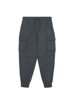 Online Cropp Szare dresowe joggery z kieszeniami szary