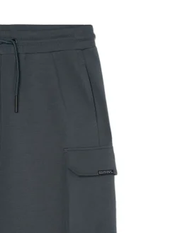 Online Cropp Szare dresowe joggery z kieszeniami szary