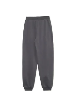 Hot Cropp Szare dresowe joggery z nadrukiem szary