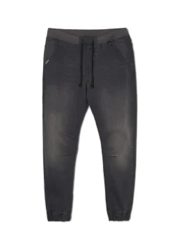 Outlet Cropp Szare jeansowe joggery szary